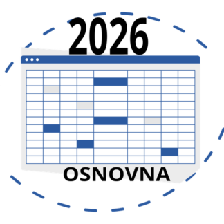 2026 – Osnovna tablica evidencije radnog vremena
