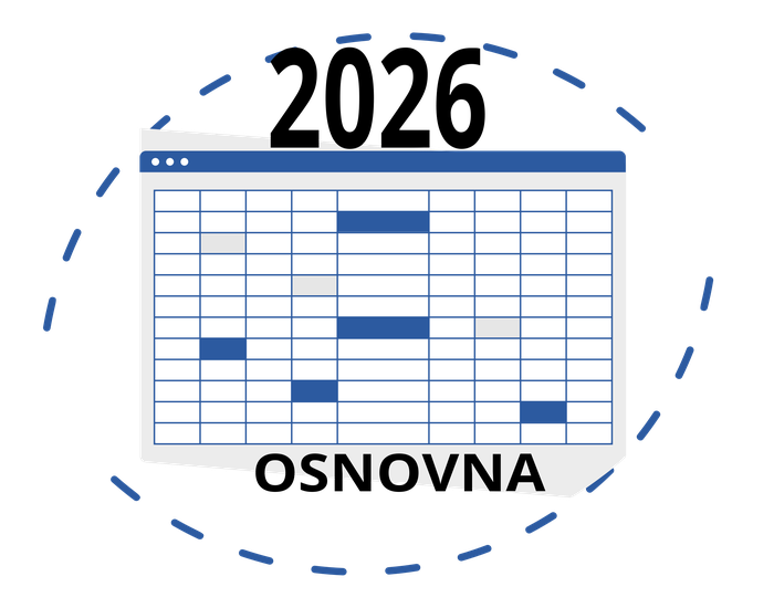 2026 – Osnovna tablica evidencije radnog vremena